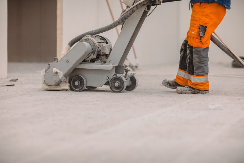 epoxy floor polishing