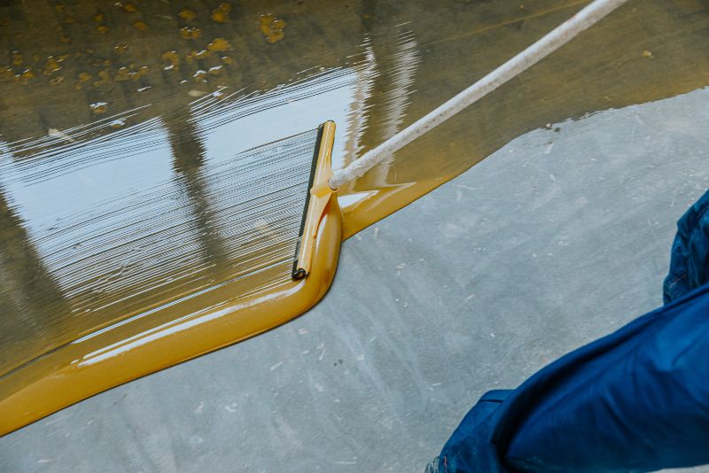 clear epoxy floor coating