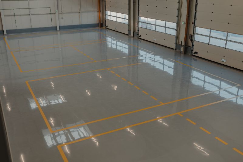 warehouse epoxy flooring